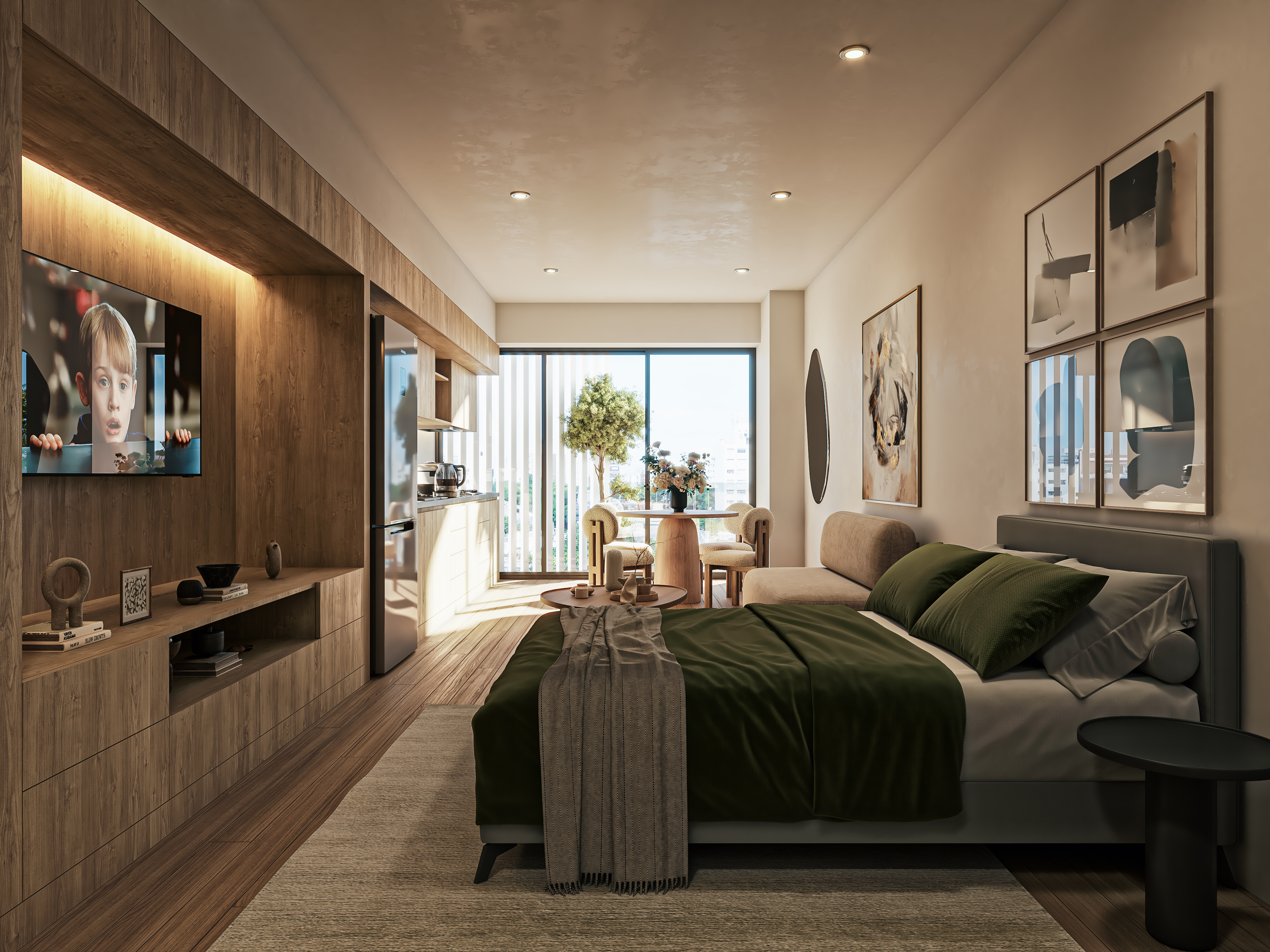 Vista del render de la constructora GDC Desarrollos